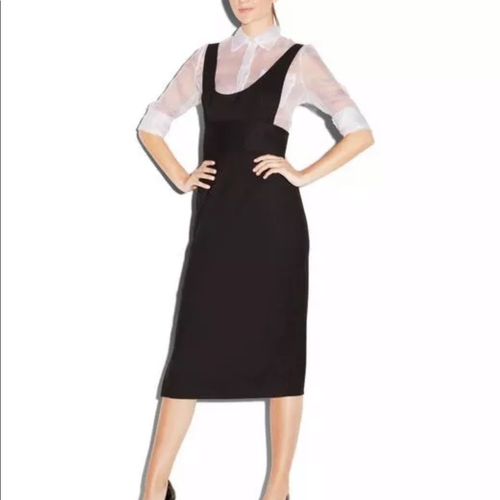 Milky Veronica dress 0 NWT Italian wool